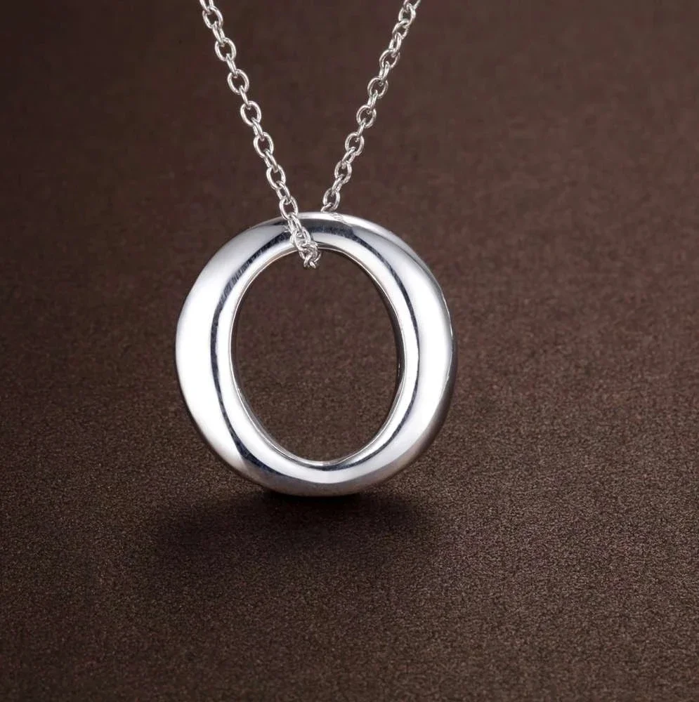 925 Sterling Silver Chain Necklace Men - Популярное ожерелье из стерлингового серебра 925