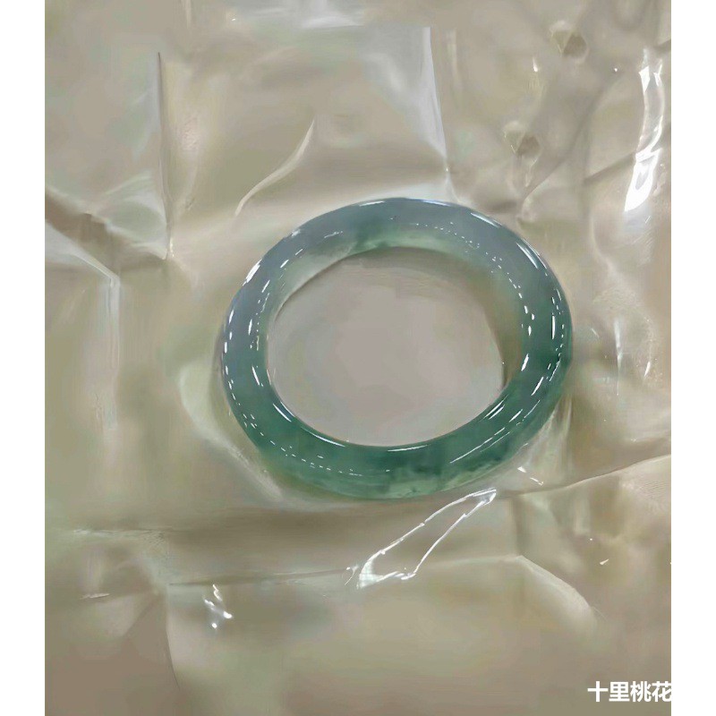 Bracelets - Натуральный браслет из бирманского ледяного жадеита,