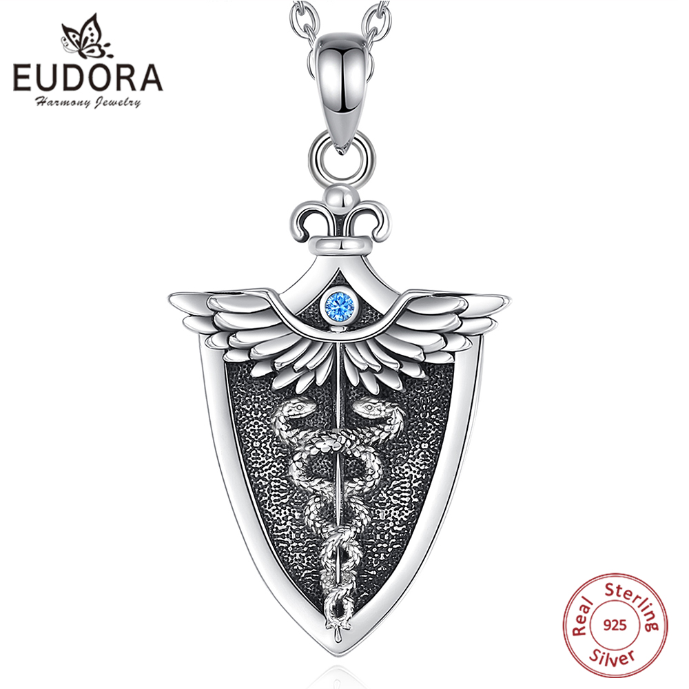 925 Sterling Silver Chain Necklace Men - Ожерелье Eudora из стерлингового серебра 925