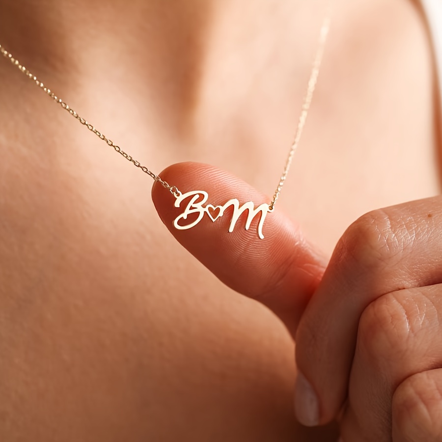 Custom Name Necklace Stainless Steel - Ожерелья с именем на заказ для