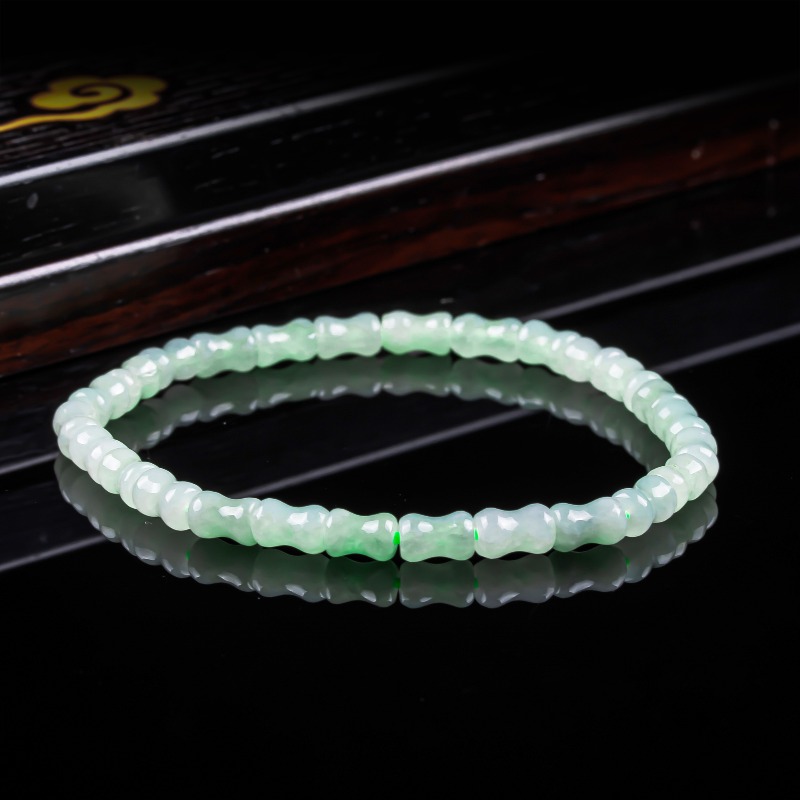Bracelets - Новый натуральный нефритовый браслет-ожерелье из бамбука