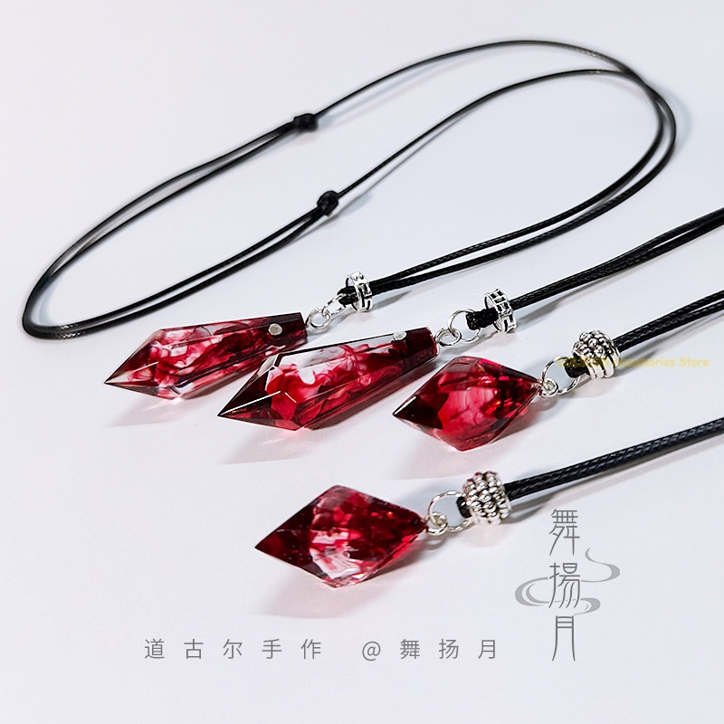 Anime Pendant Necklace - Эпоксидное ожерелье в стиле аниме «Хаски