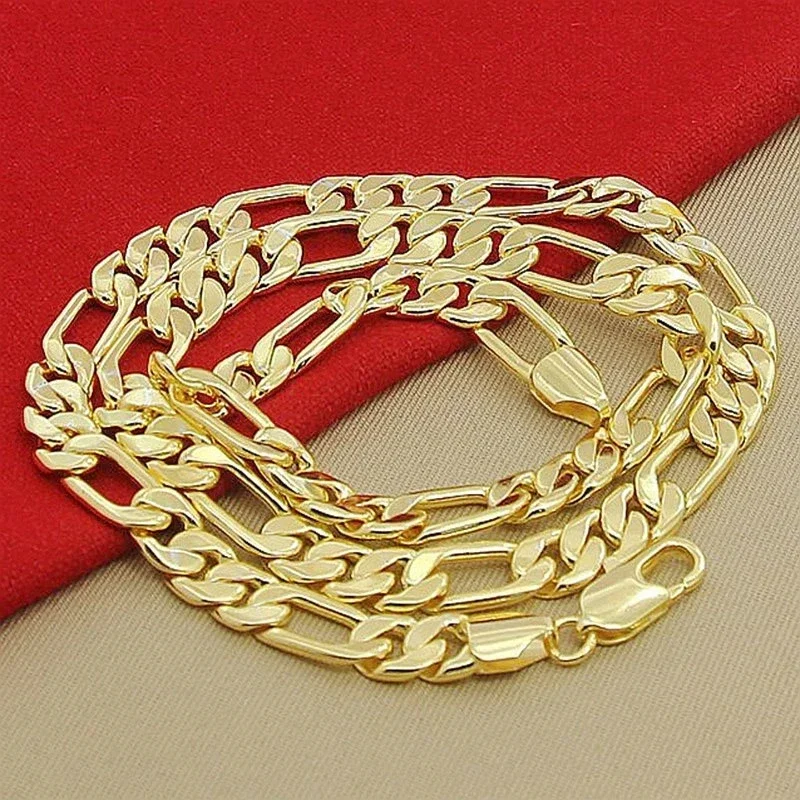925 Sterling Silver Chain Necklace Men - Ожерелье из стерлингового серебра 925 пробы,