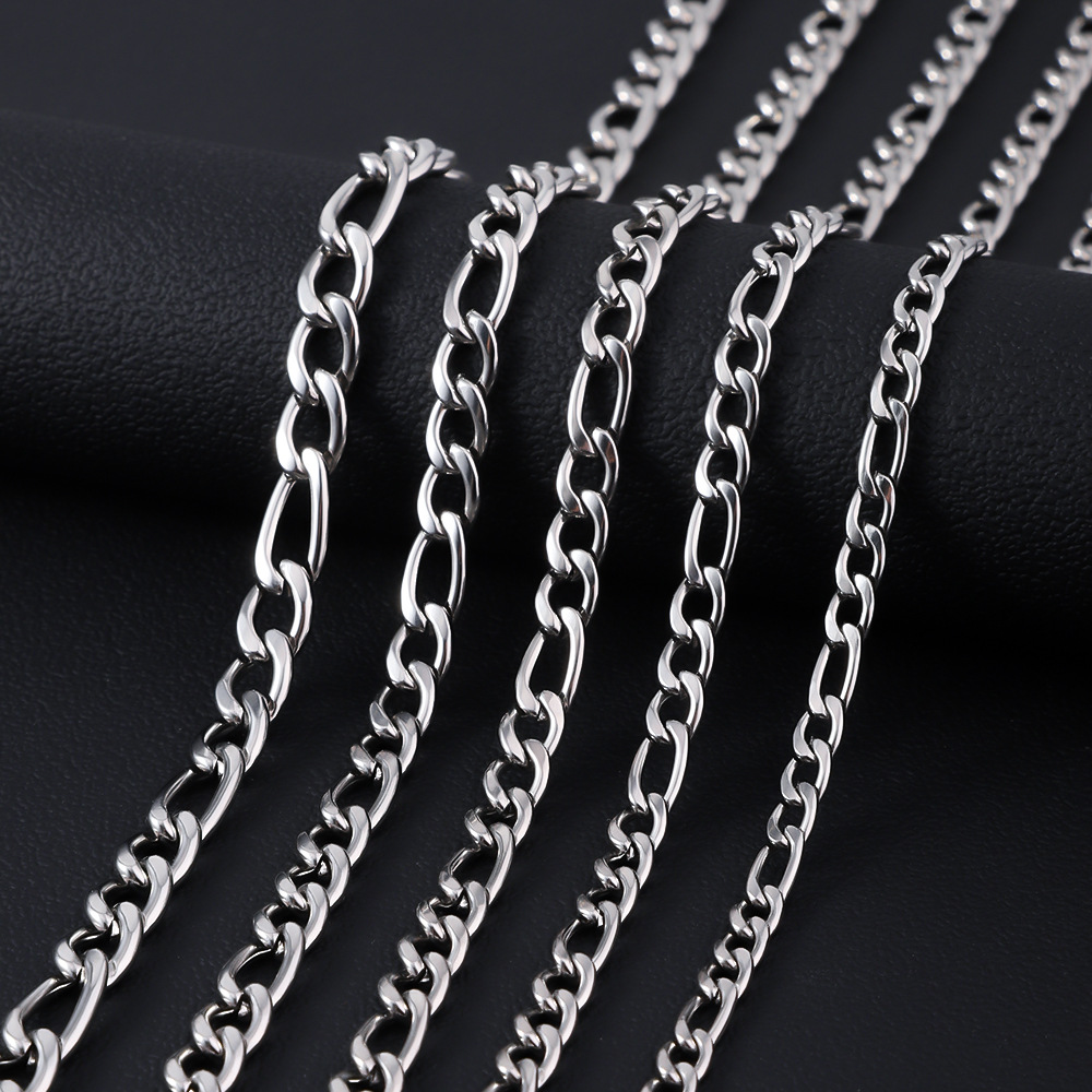 Cuban Link Chain 12Mm - HNSP Цепь Фигаро из нержавеющей стали