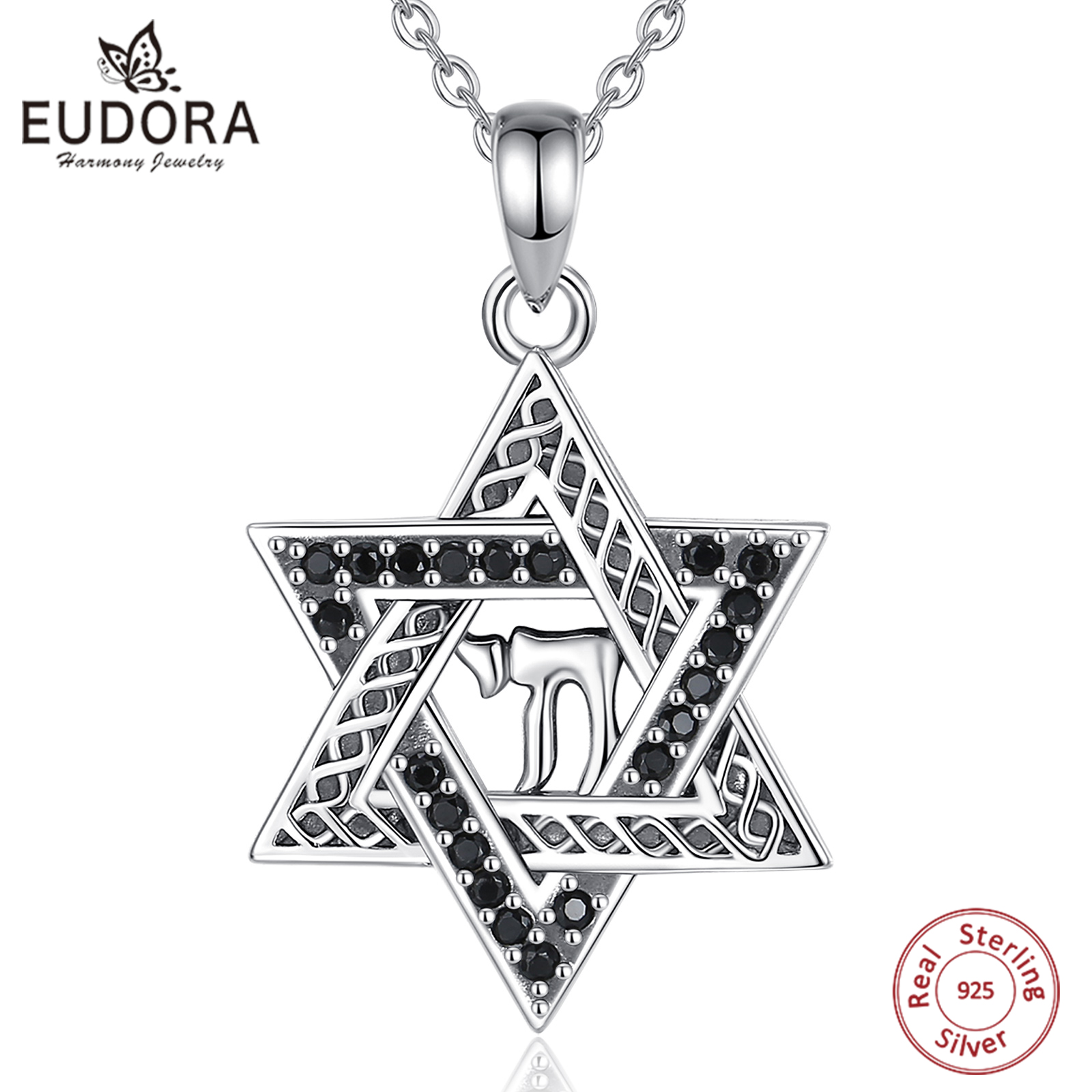 925 Sterling Silver Chain Necklace Men - Ожерелье Eudora из стерлингового серебра 925
