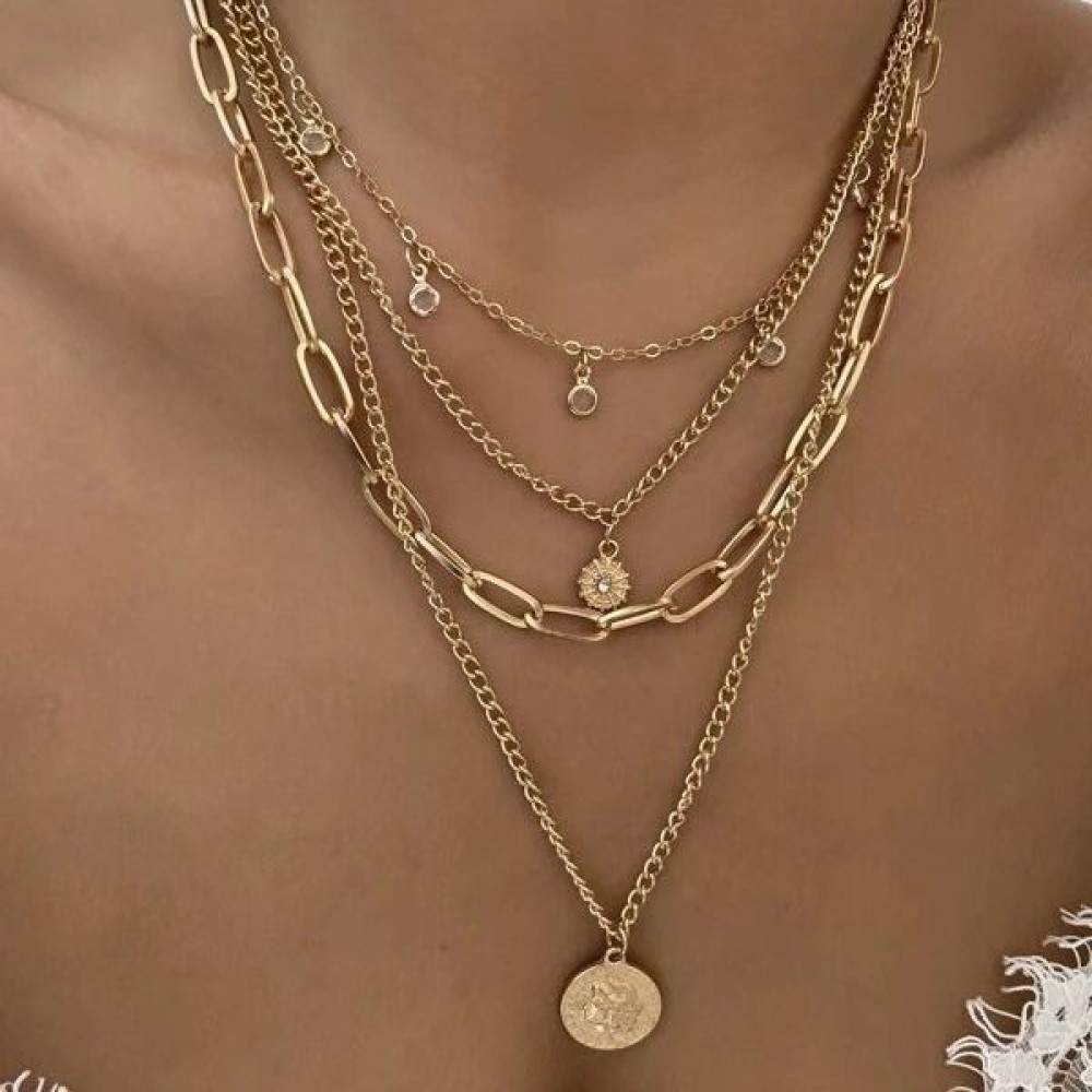 Кулон-подвеска в богемном стил – обзор и цена Layered Pendant Necklace Aesthetic