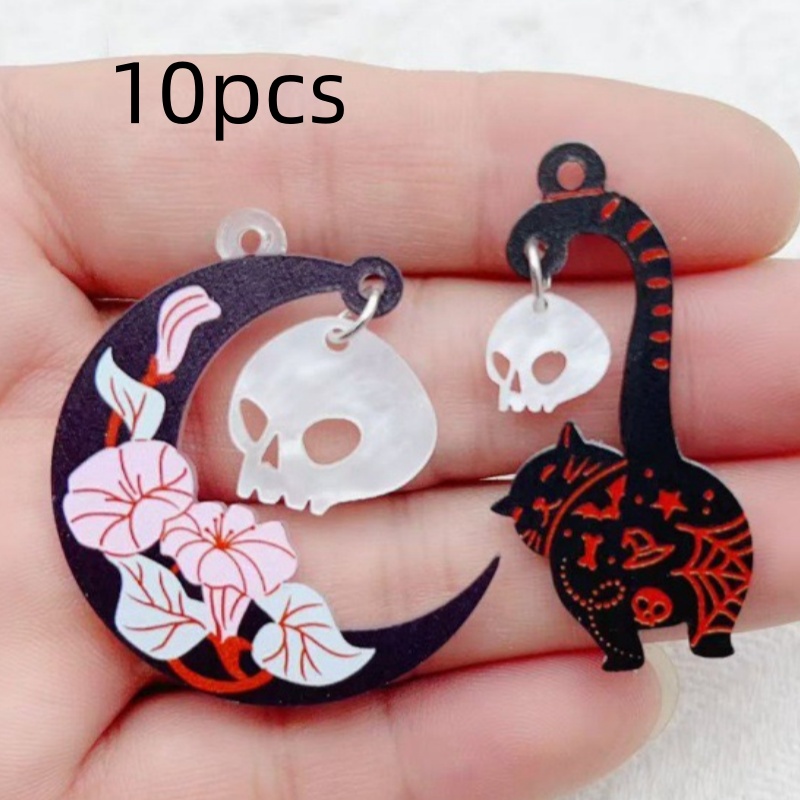 10 шт. акриловых подвесок на Х – обзор и цена Earrings