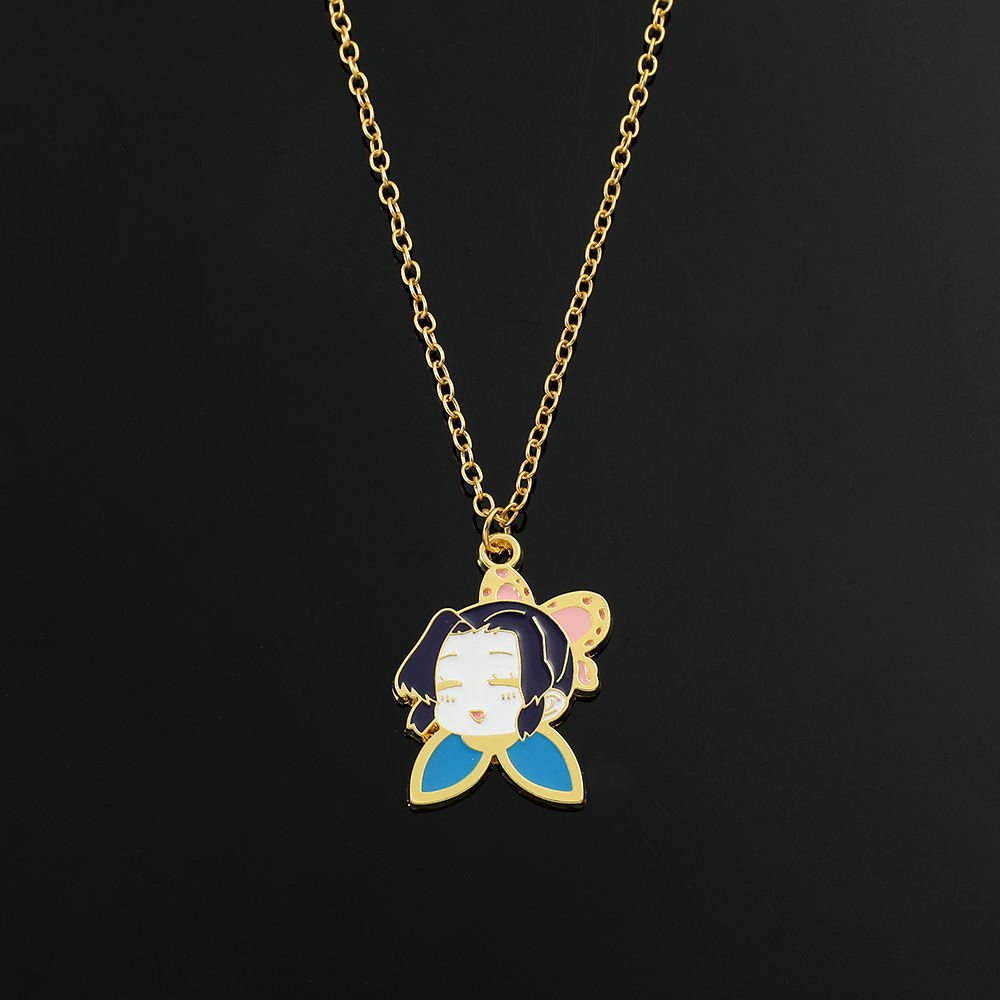 Милый эмалевый кулон с изображ – обзор и цена Anime Pendant Necklace