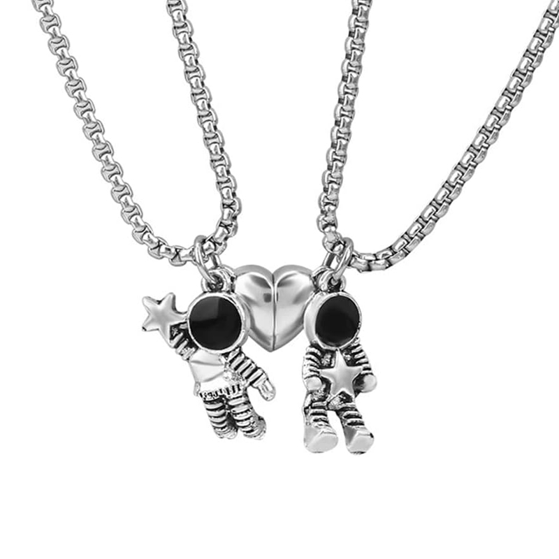 2 шт. астрономический космичес – обзор и цена Magnetic Couple Matching Necklaces
