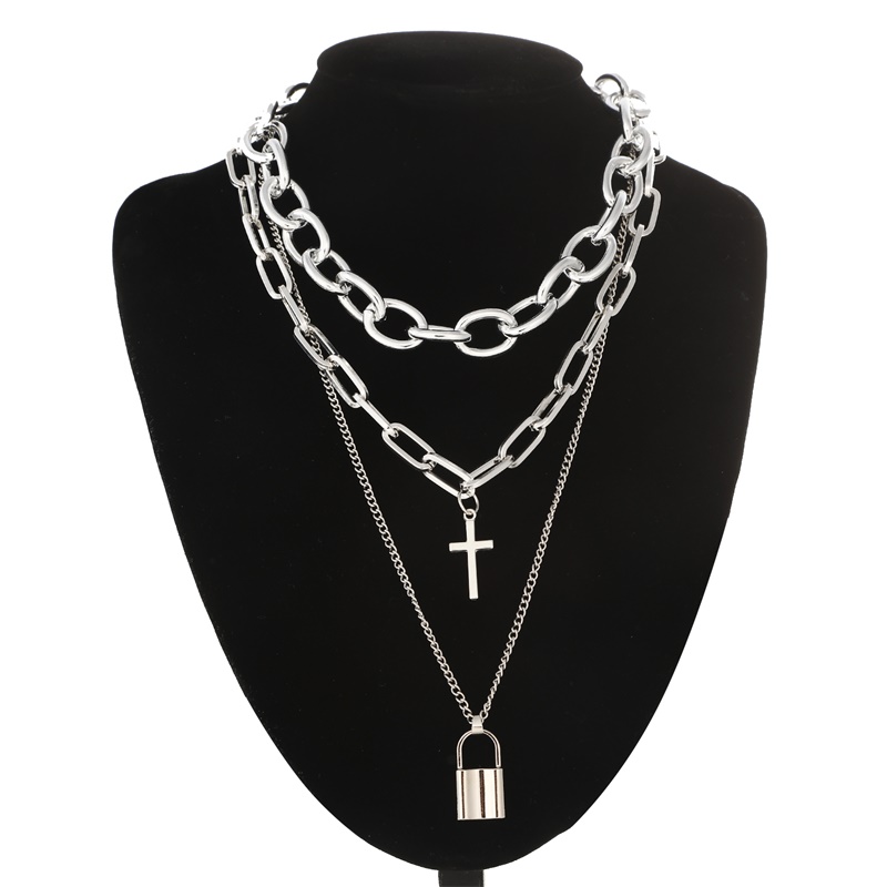 Многослойная гранж Эстетическа – обзор и цена Layered Pendant Necklace Aesthetic