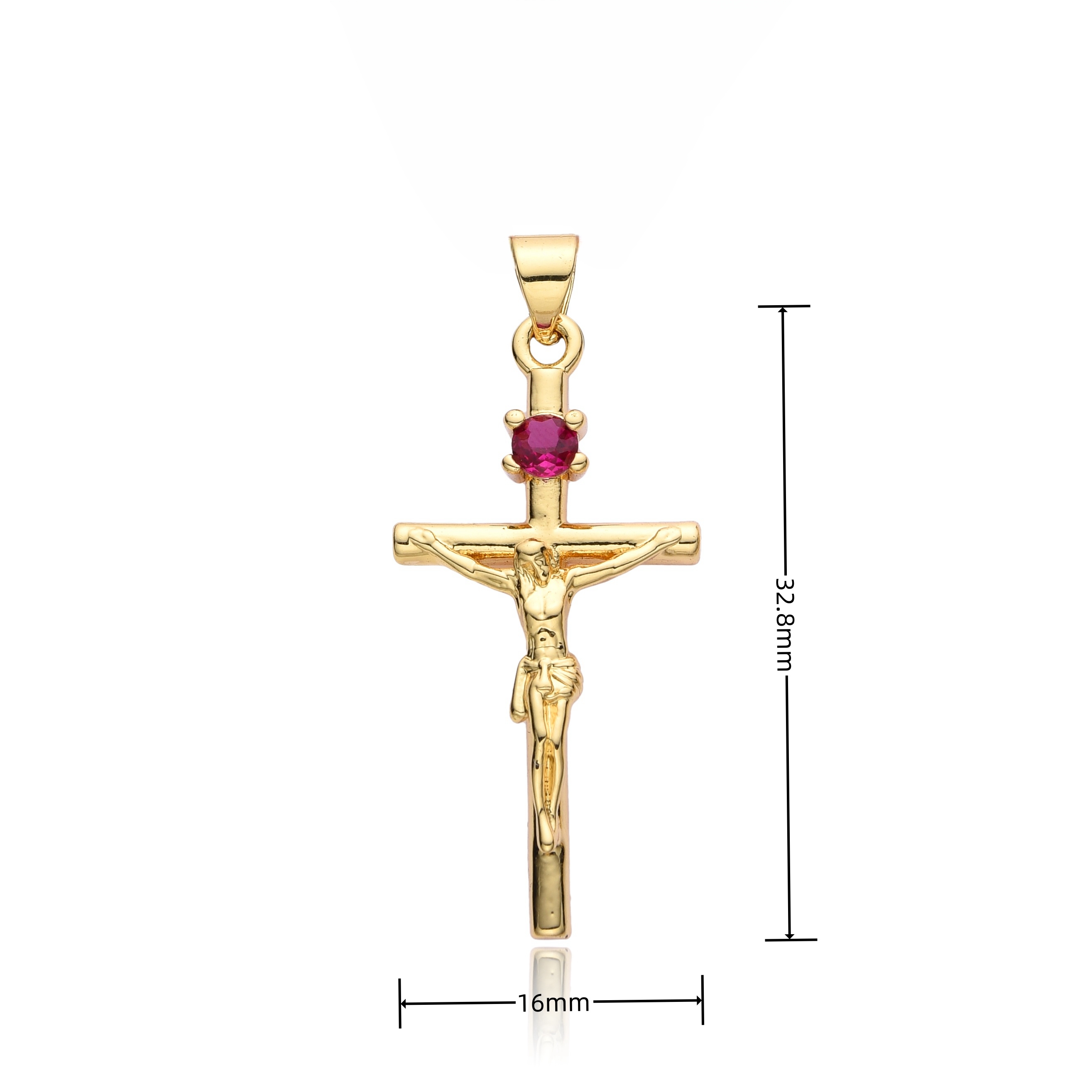 Модные микроинкрустированные ц – обзор и цена Cross Pendant Necklace Gold
