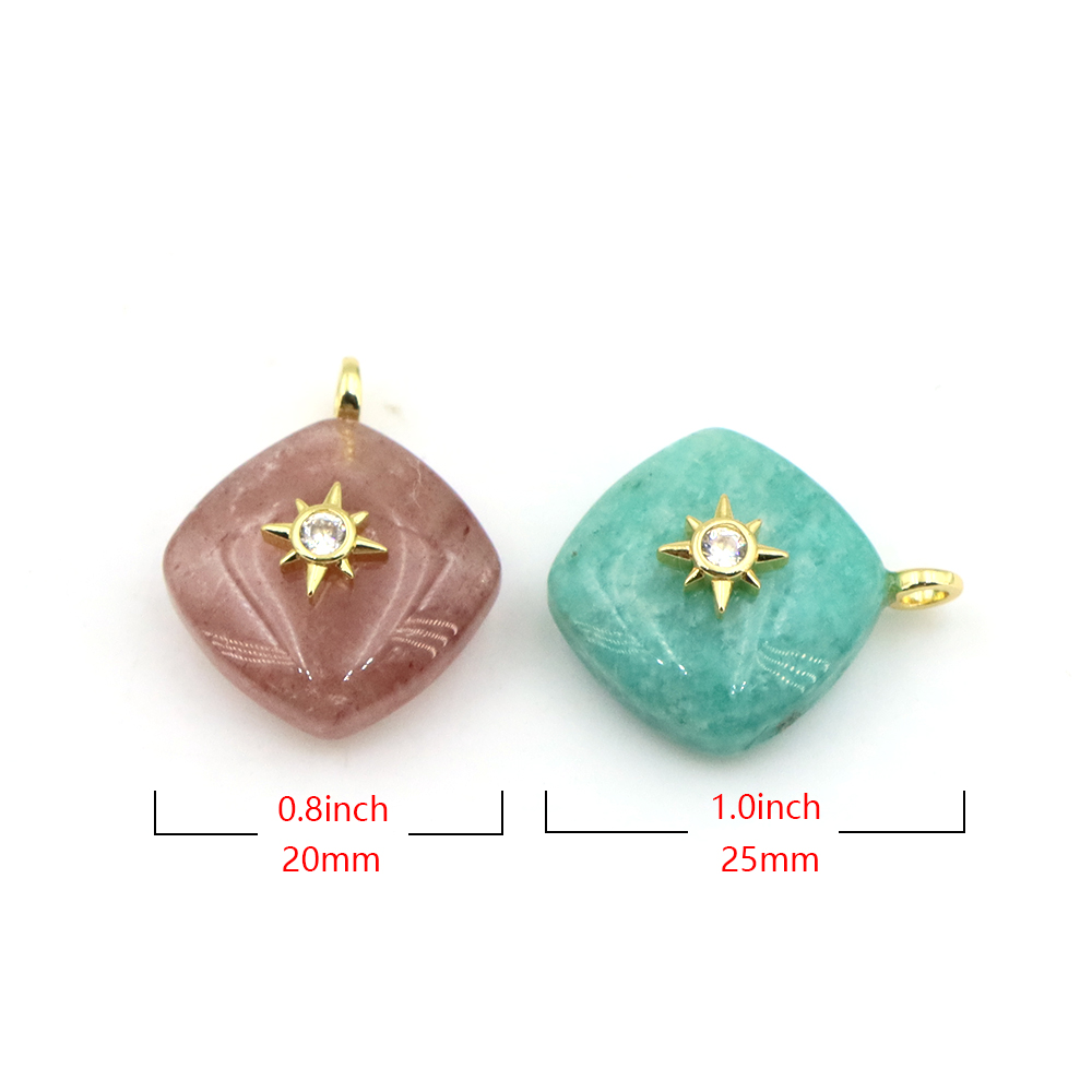 Подвеска из натурального камня – обзор и цена Crystal Pendant Necklace Natural Stone