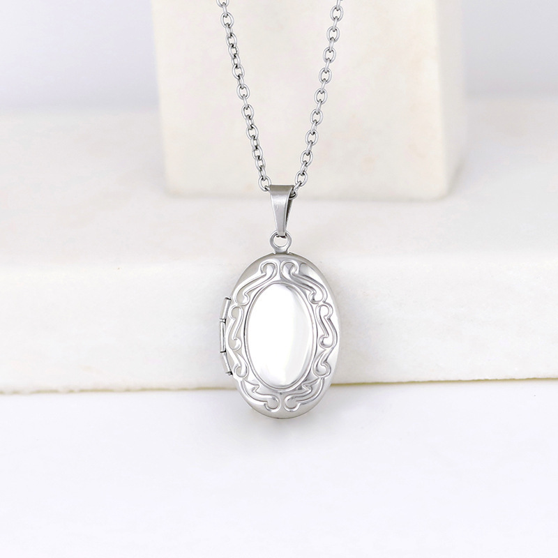 Винтажное серебристое открываю – обзор и цена Heart Locket Necklace Photo