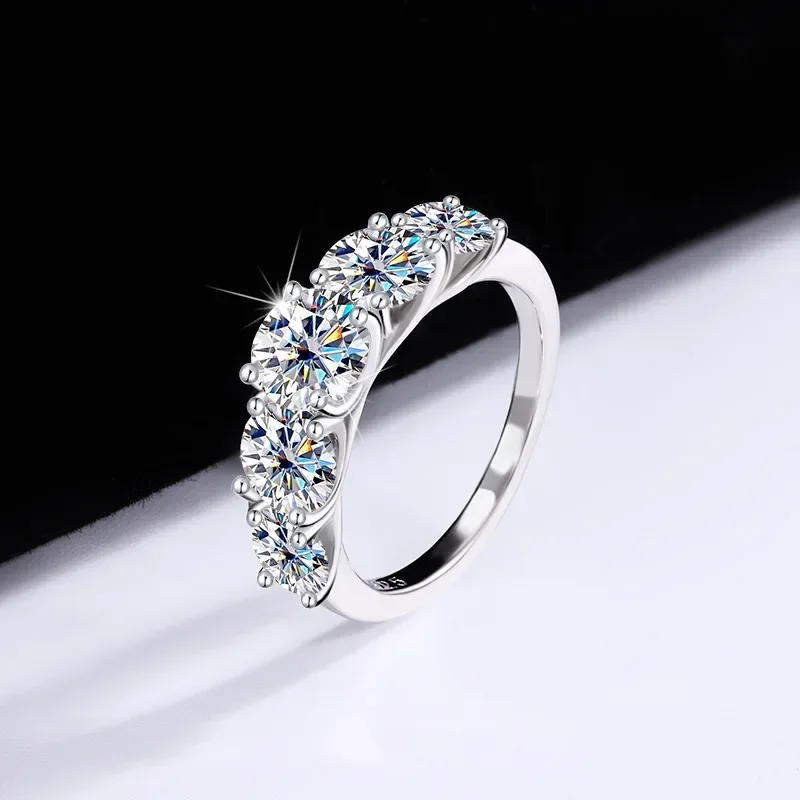 Роскошное обручальное кольцо и – обзор и цена Moissanite Engagement Ring 1 Carat