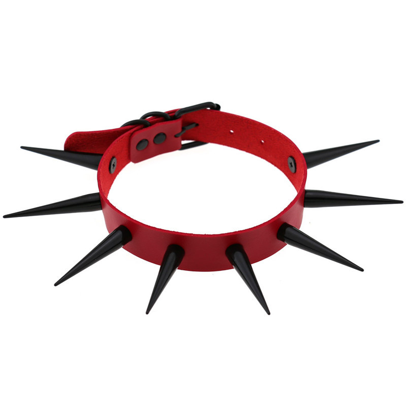 Ожерелье-чокер в стиле панк дл – обзор и цена Goth Punk Spike Choker