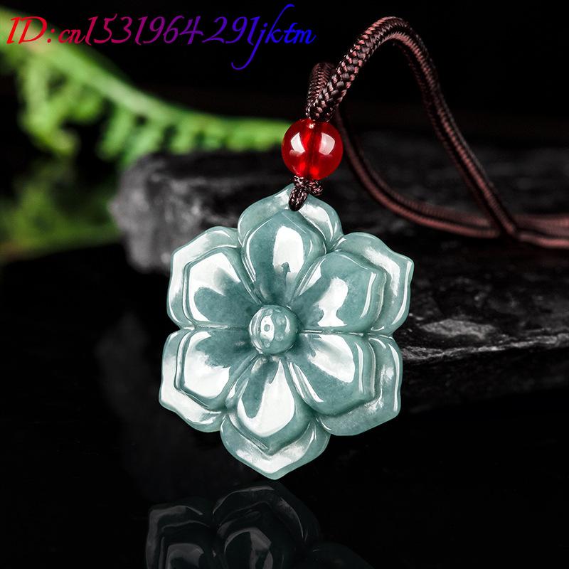 Кулон-цветок из бирманского жа – обзор и цена Necklaces
