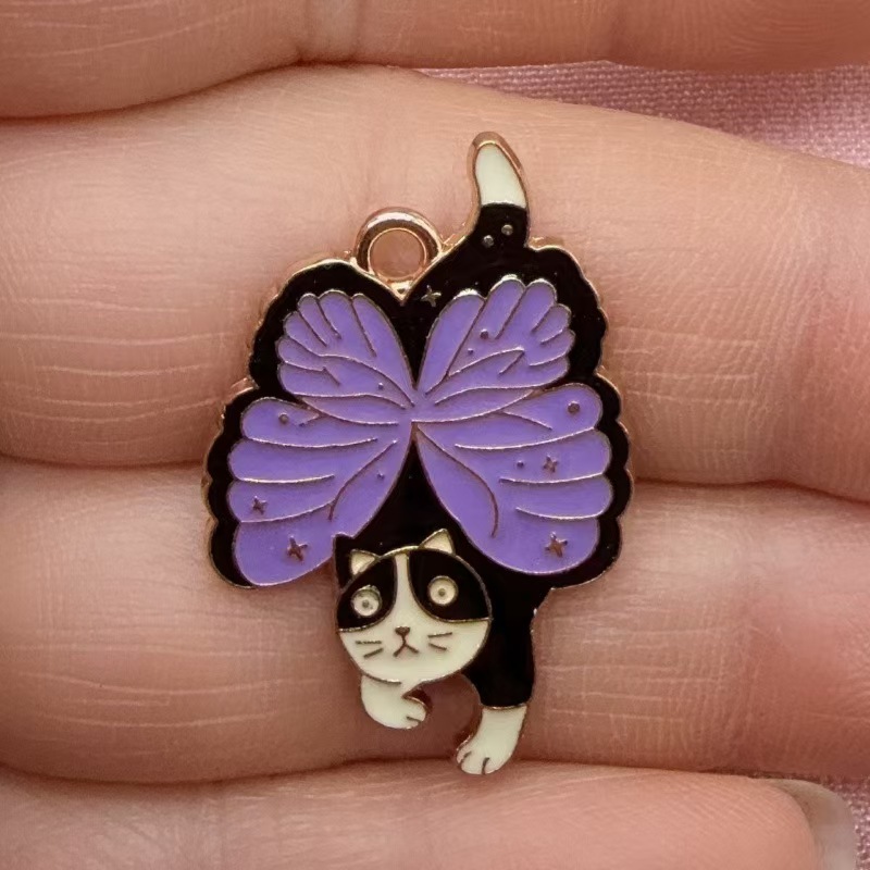 10 шт. подвесок-бабочек в коре – обзор и цена Earrings