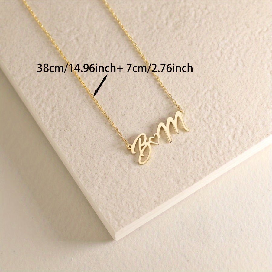 Ожерелья с именем на заказ для – обзор и цена Custom Name Necklace Stainless Steel