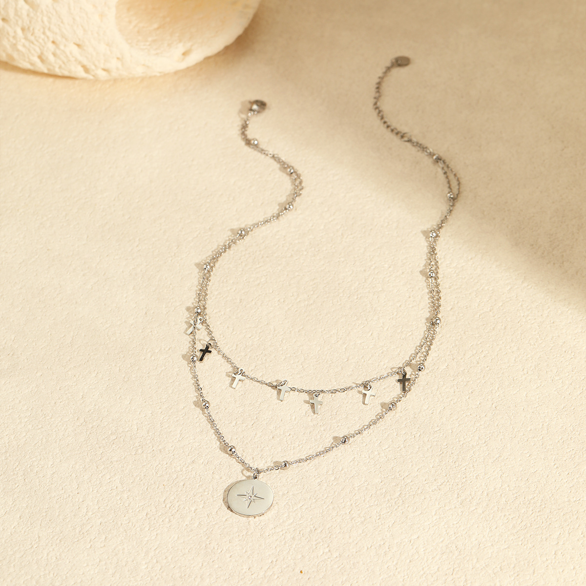 Винтажное двухслойное колье с  – обзор и цена Layered Pendant Necklace Aesthetic