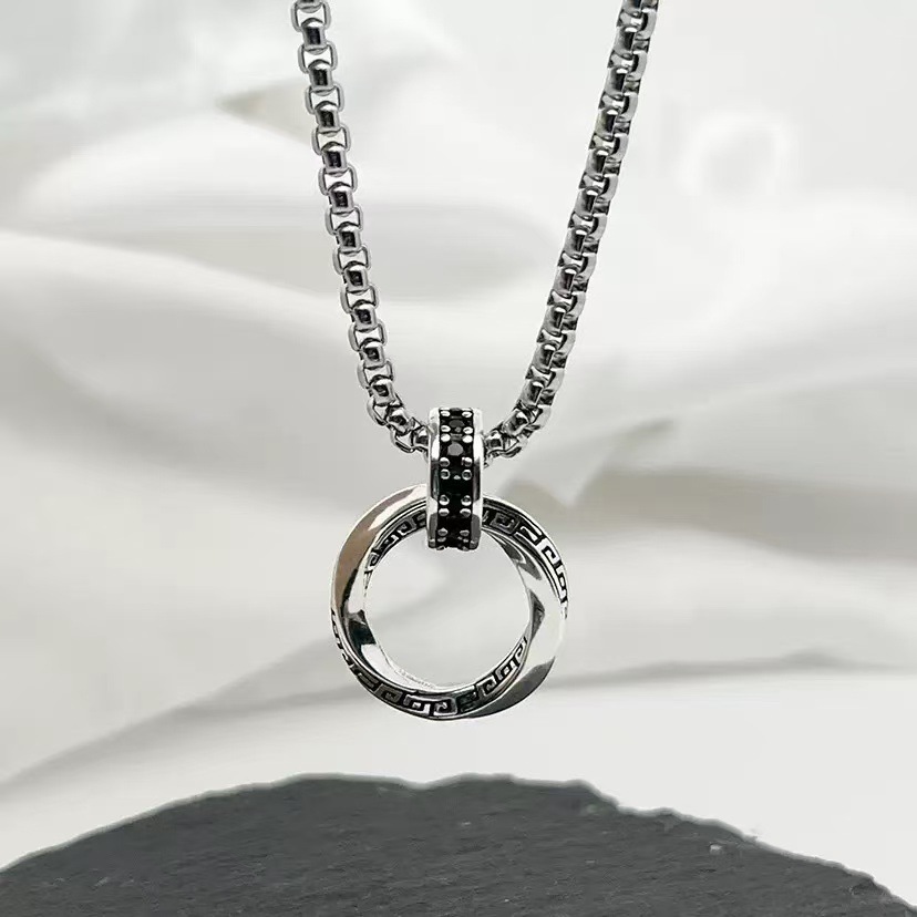 Новое ожерелье из стерлинговог – обзор и цена 925 Sterling Silver Chain Necklace Men