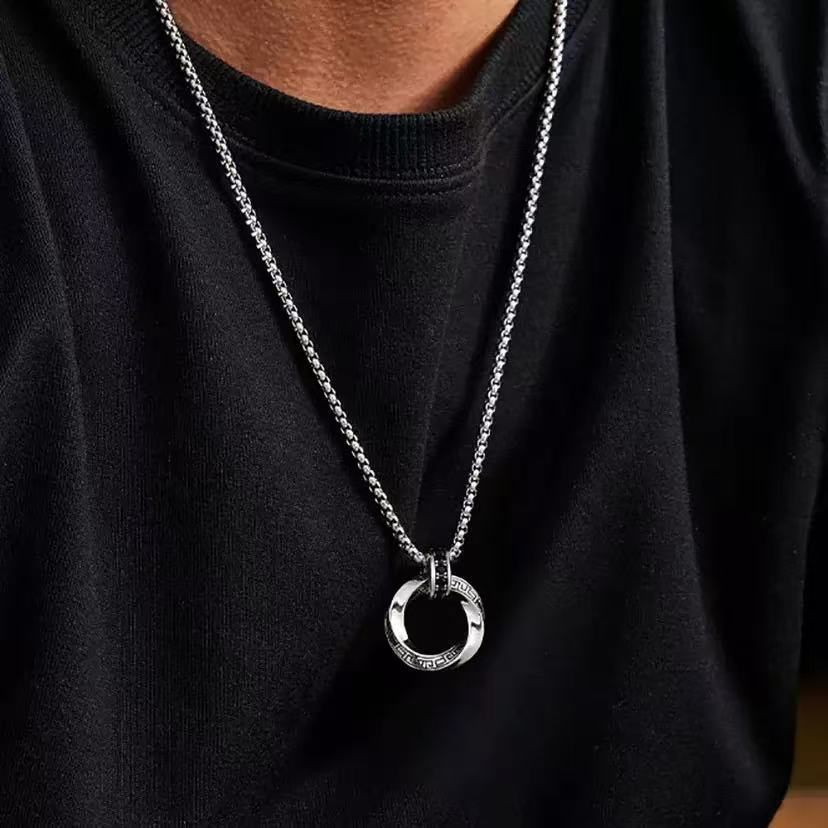 Новое ожерелье из стерлинговог – обзор и цена 925 Sterling Silver Chain Necklace Men