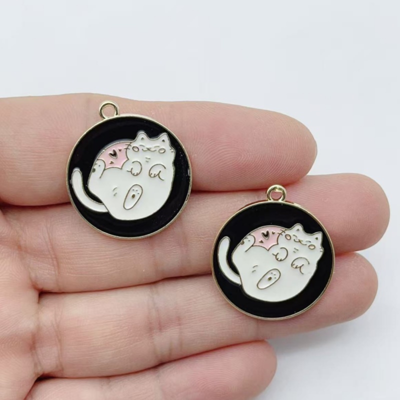 10 шт. эмалевых подвесок в фор – обзор и цена Earrings