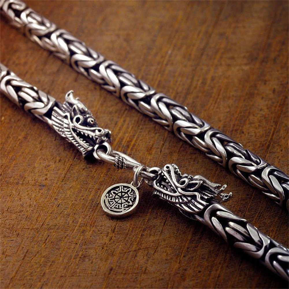Мужское модное ожерелье OUYADI – обзор и цена 925 Sterling Silver Chain Necklace Men