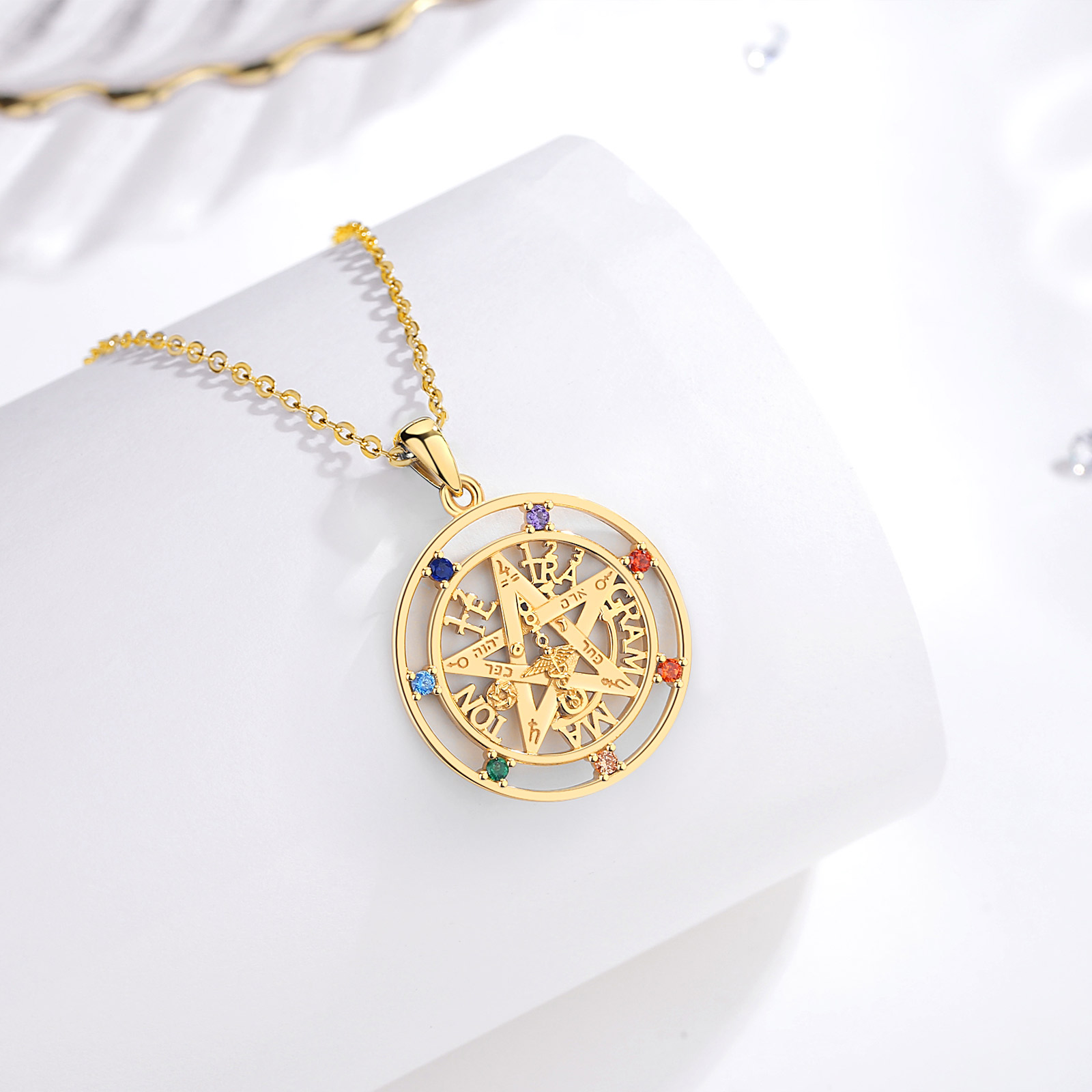 Ожерелье с пентаграммой Eudora – обзор и цена 925 Sterling Silver Chain Necklace Men