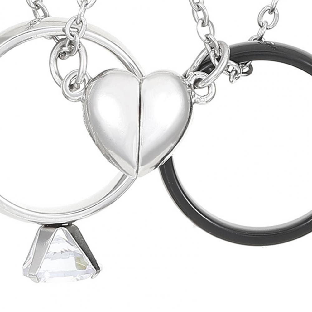 Кольцо-кулон, ожерелье, магнит – обзор и цена Magnetic Couple Matching Necklaces