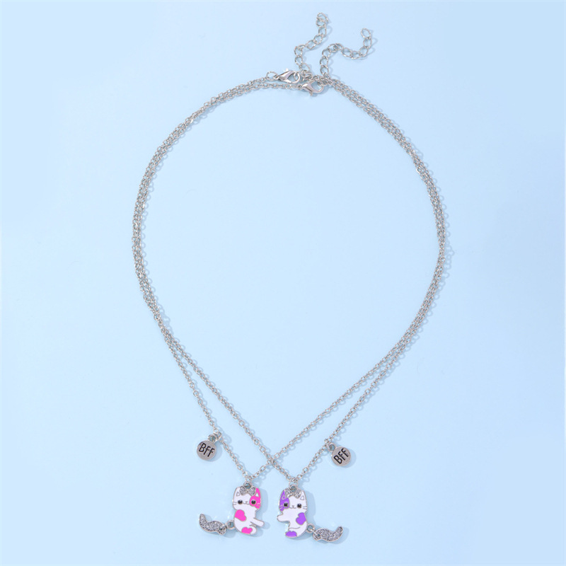 2 шт., подвеска «Лучший друг», – обзор и цена Magnetic Couple Matching Necklaces