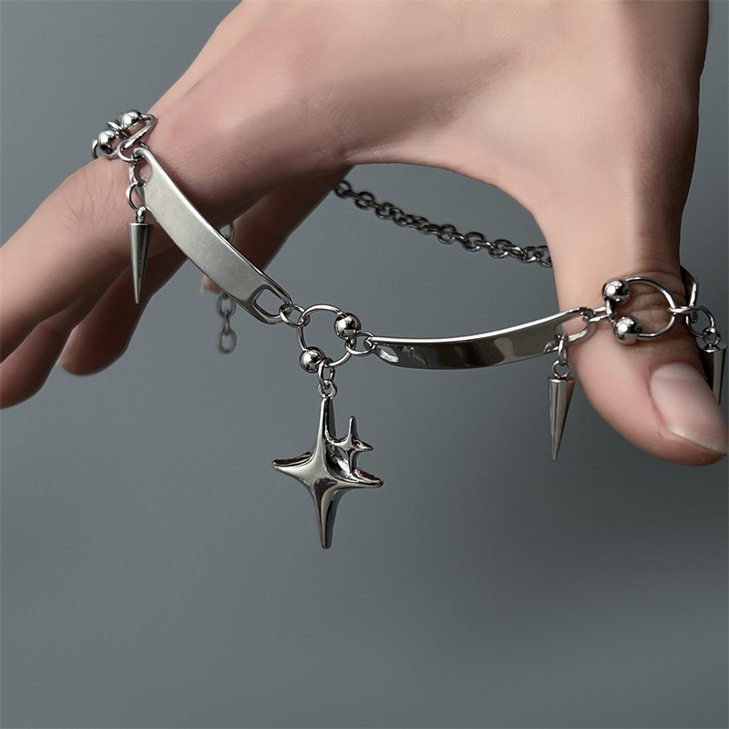 Ожерелье-чокер из нержавеющей  – обзор и цена Goth Punk Spike Choker