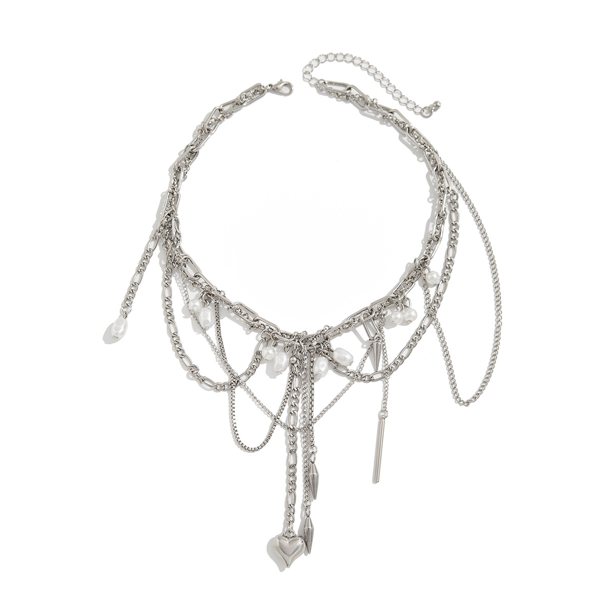 Винтажное ожерелье с неровными – обзор и цена Pearl Choker Necklace Vintage