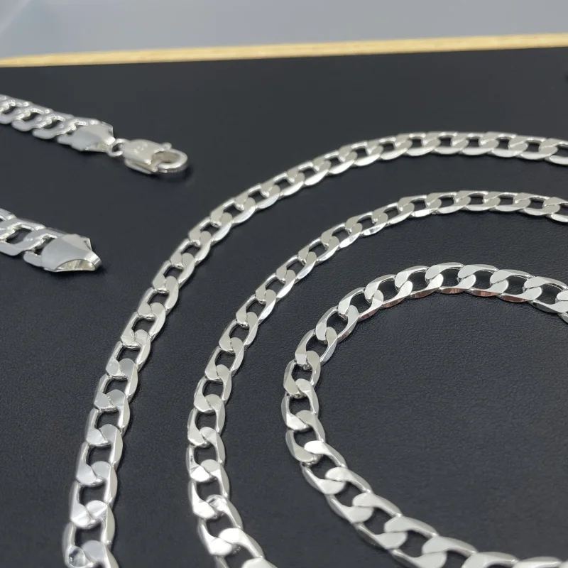 Мужское ожерелье из стерлингов – обзор и цена Cuban Link Chain 12Mm