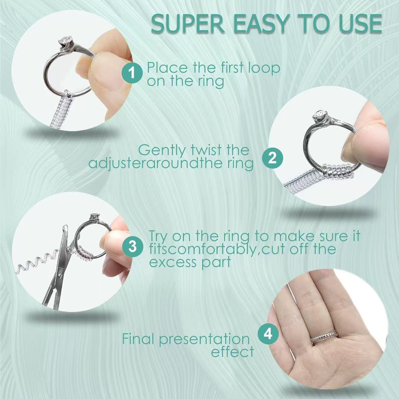 Набор из 6 прозрачных пружинны – обзор и цена Rings