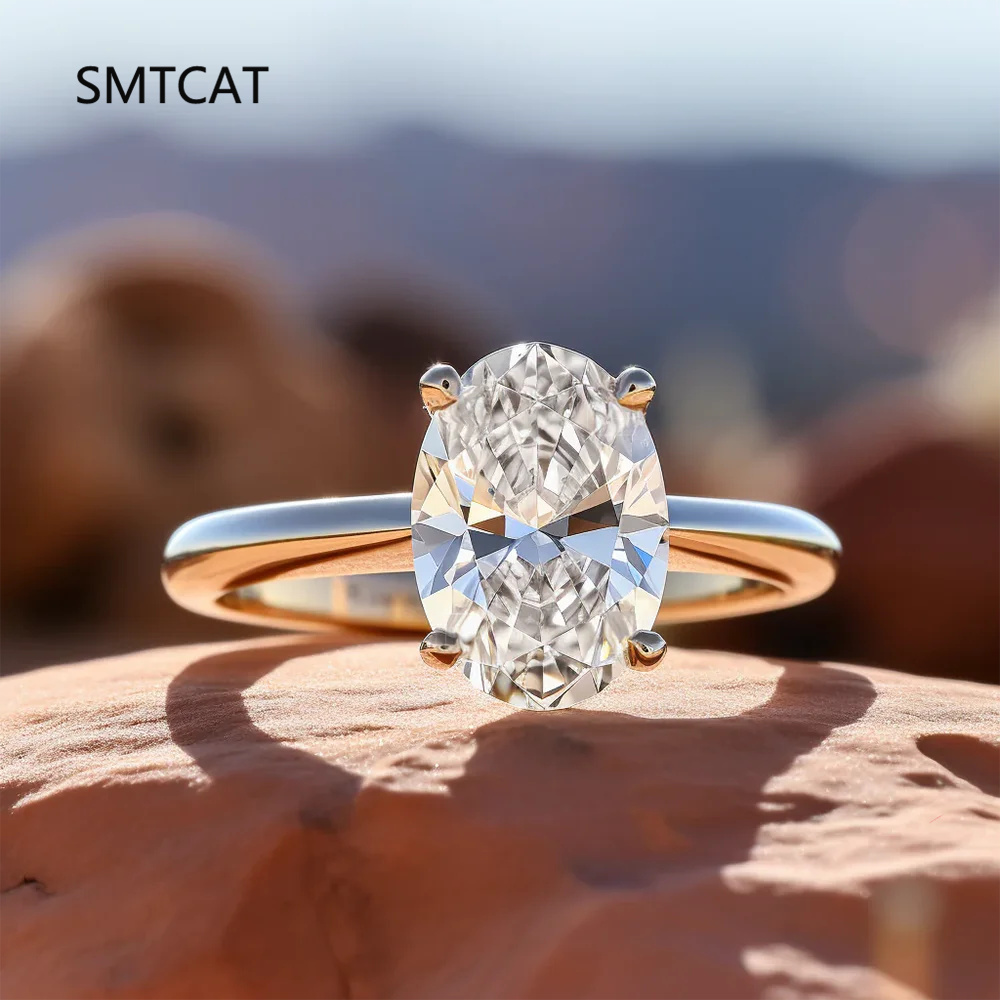Обручальные кольца с муассанит – обзор и цена Moissanite Engagement Ring 1 Carat