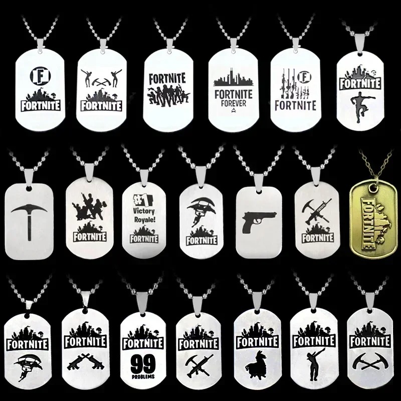 Ожерелье с подвеской Fortnite  – обзор и цена Anime Pendant Necklace