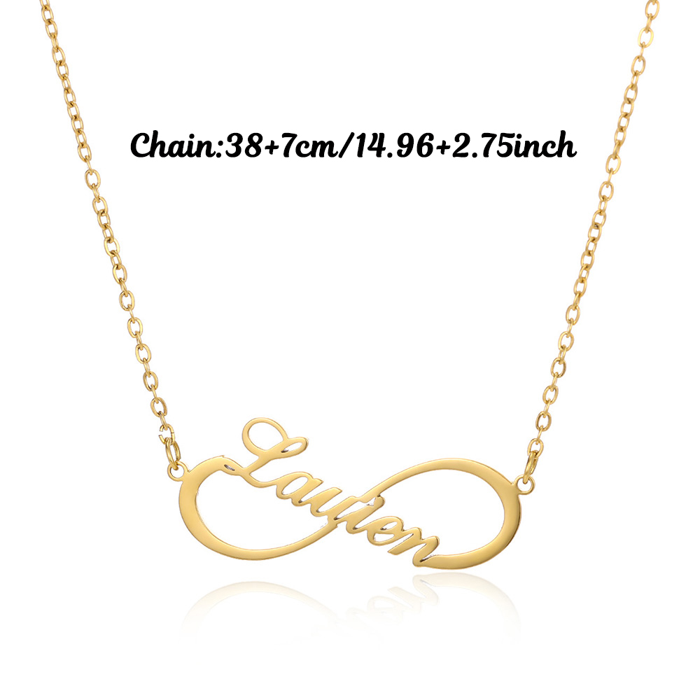 Индивидуальные именные кулоны- – обзор и цена Custom Name Necklace Stainless Steel