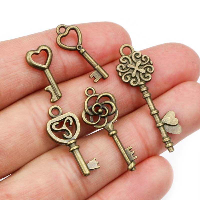 40 шт Брелоки для ключей, подв – обзор и цена Heart Locket Necklace Photo
