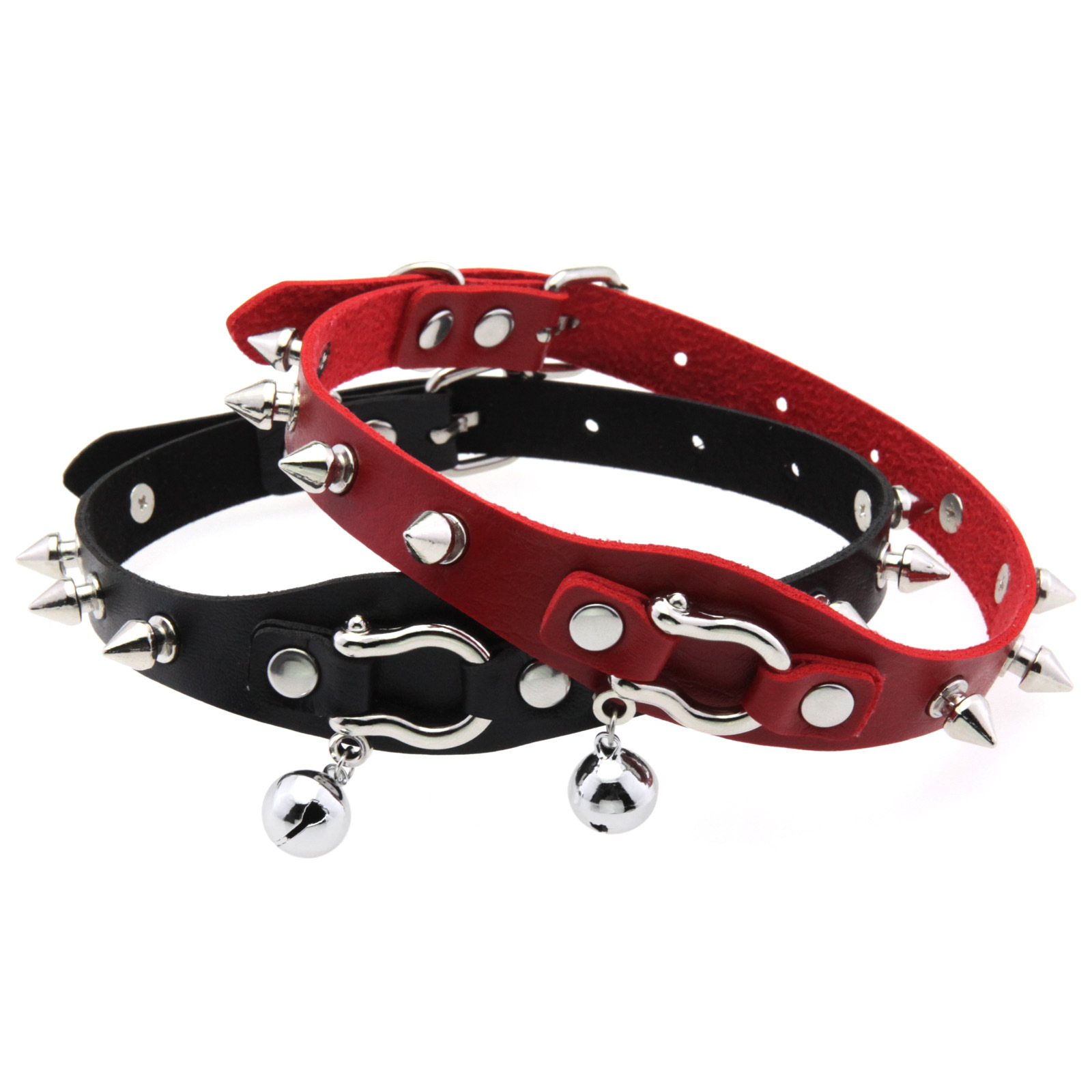 Черное колье с шипами, ожерель – обзор и цена Goth Punk Spike Choker