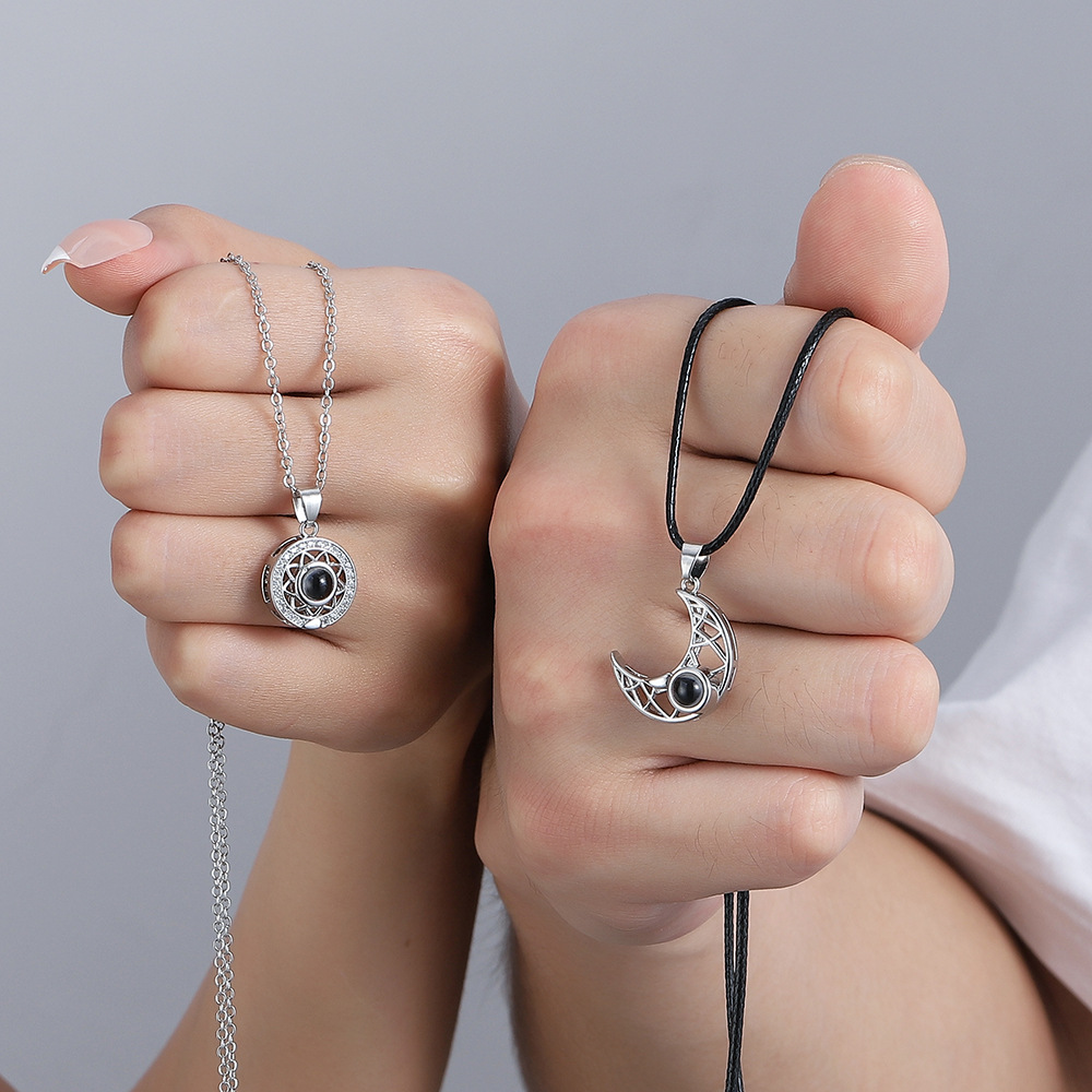 2 шт., магнитное ожерелье для  – обзор и цена Magnetic Couple Matching Necklaces