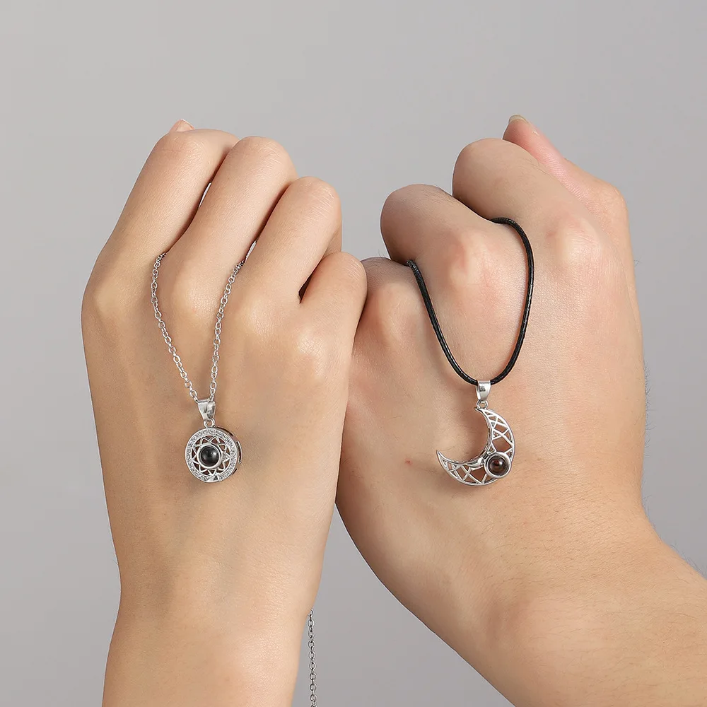 2 шт., магнитное ожерелье для  – обзор и цена Magnetic Couple Matching Necklaces