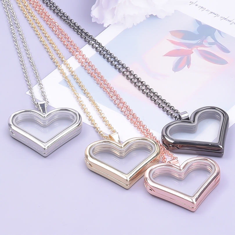 1 шт. Y2K милое ожерелье с кул – обзор и цена Heart Locket Necklace Photo