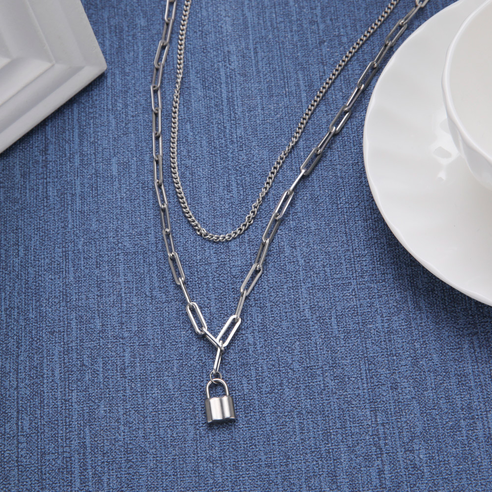 Unift Цепочка с подвеской в ви – обзор и цена Layered Pendant Necklace Aesthetic
