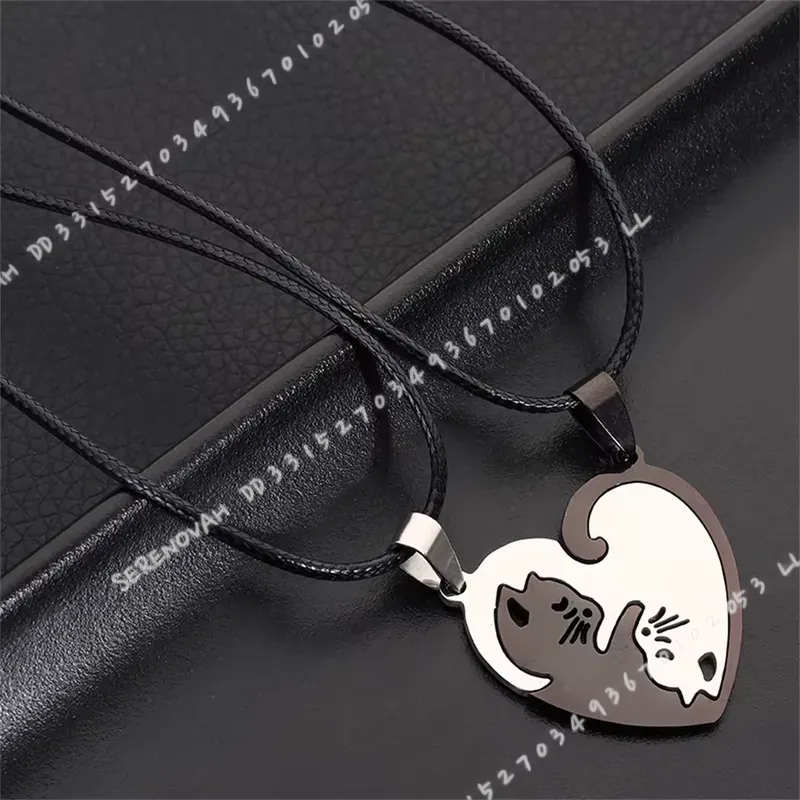 1 пара креативных милых брелок – обзор и цена Magnetic Couple Matching Necklaces
