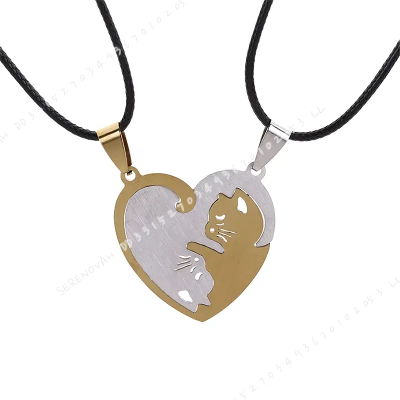 1 пара креативных милых брелок – обзор и цена Magnetic Couple Matching Necklaces