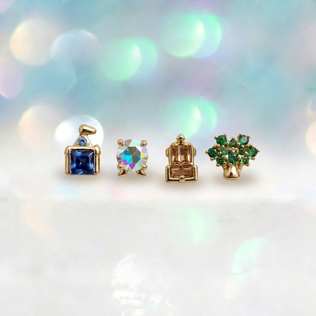 Новые изысканные милые серьги- – обзор и цена Earrings