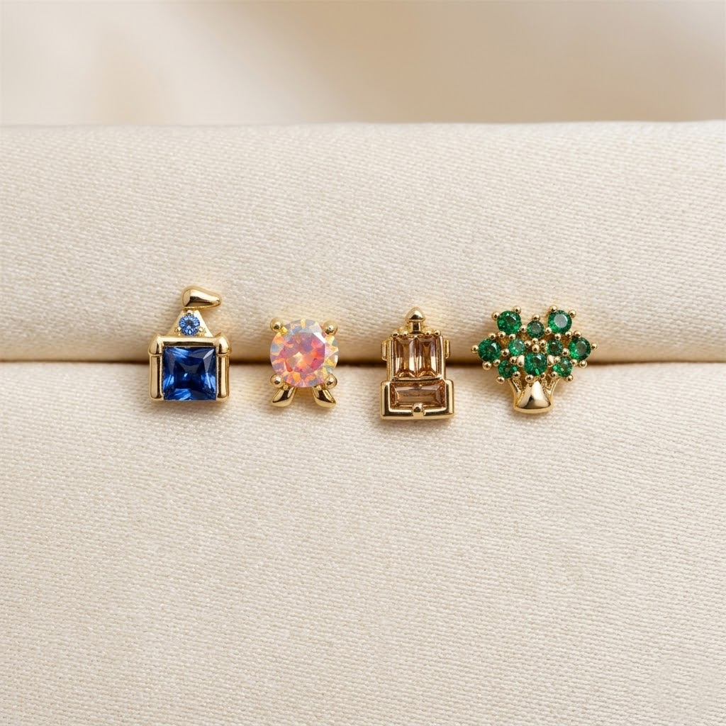 Новые изысканные милые серьги- – обзор и цена Earrings