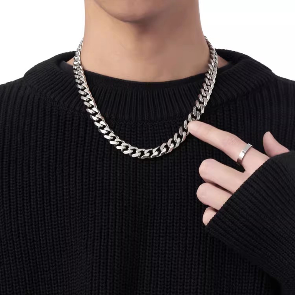 3/5/7 мм кубинская цепочка из  – обзор и цена Cuban Link Chain 12Mm