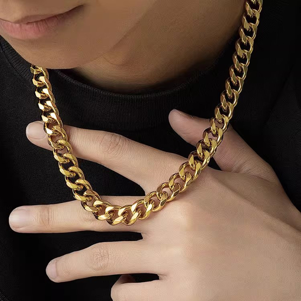 3/5/7 мм кубинская цепочка из  – обзор и цена Cuban Link Chain 12Mm