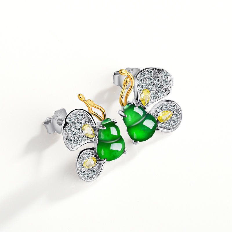 Серьги-бабочки из натурального – обзор и цена Earrings